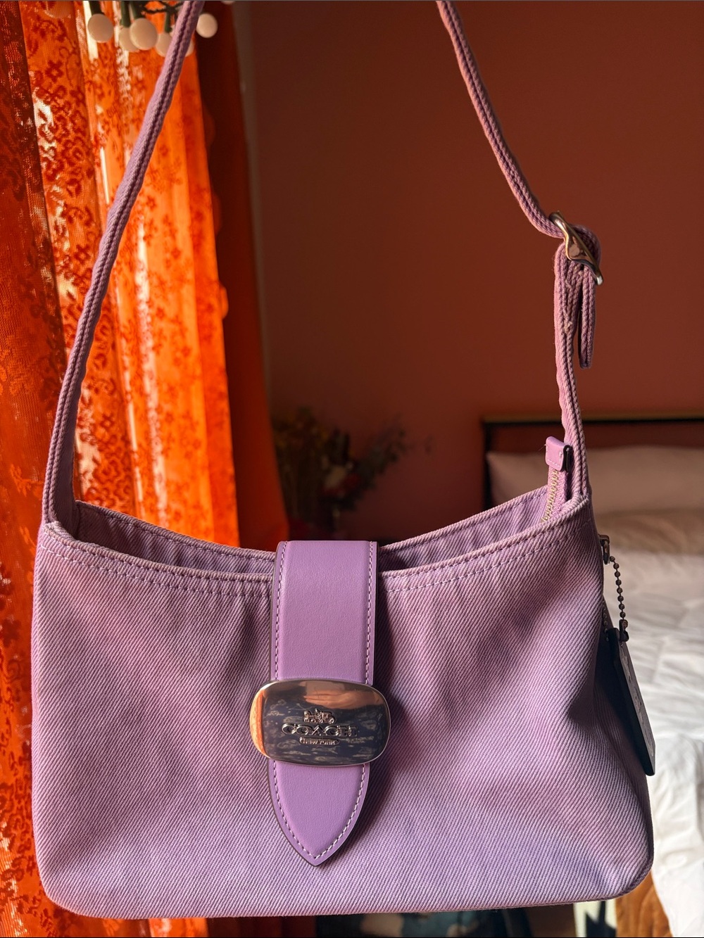 Coach denim Eliza